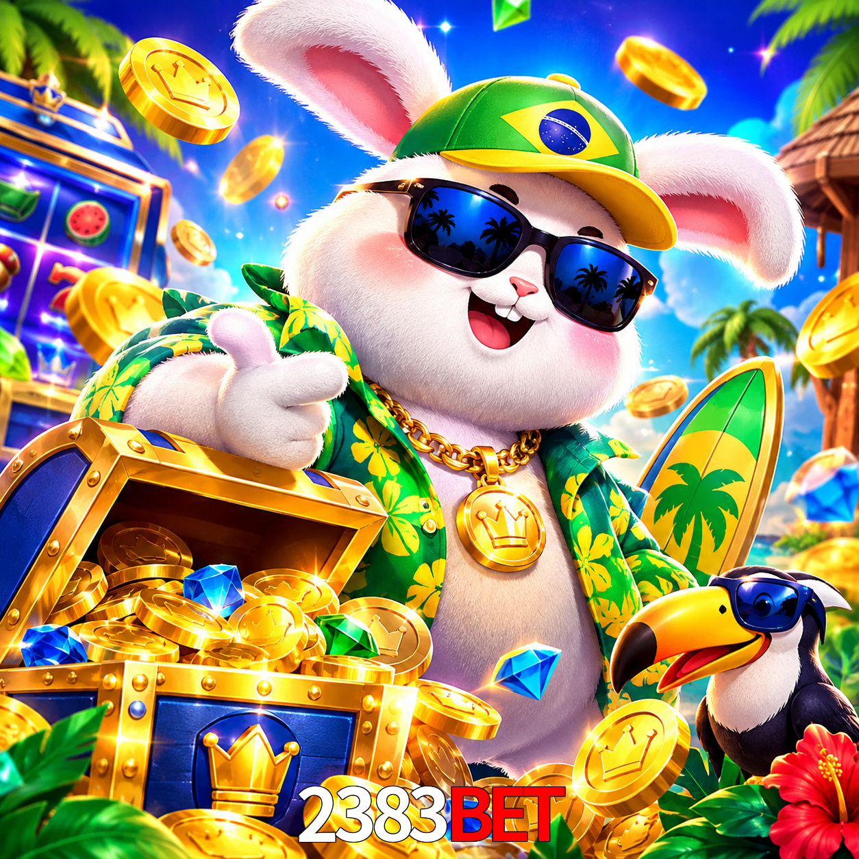 Imagem promocional da 2383bet mostrando a plataforma e suas vantagens